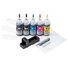 サンワサプライ 詰替インク キヤノン専用 5色セット 点下方式 内容量各30ml 工具付 INK-C350S30S5
