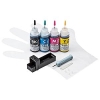 サンワサプライ 詰替インク キヤノン専用 4色セット 点下方式 内容量各30ml 工具付 INK-C351S30S4