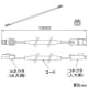 DAIKO 延長ケーブル 1m 延長ケーブル 1m LZA-92487 画像2