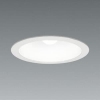 遠藤照明 LEDベースダウンライト 《LEDZ LAMPシリーズ》 フロストクリプトン球40W形相当 電球色 口金E17 LEDランプセット 埋込穴φ125 白コーンタイプ ERD5717W+RAD-715L