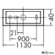 DAIKO 【生産完了品】LEDブラケット 密閉型 Hf32W×2灯タイプ 昼白色 調光タイプ 天井付・壁付兼用 LEDブラケット 密閉型 Hf32W×2灯タイプ 昼白色 調光タイプ 天井付・壁付兼用 DBK-38598W 画像3