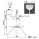 山田照明 LEDランプ交換型ペンダントライト 非調光 白熱100W相当 電球色 E26口金 ランプ・引掛シーリング(コード2.0m)付 LEDランプ交換型ペンダントライト 非調光 白熱100W相当 電球色 E26口金 ランプ・引掛シーリング(コード2.0m)付 PD-2662-L 画像2