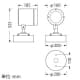 山田照明 【生産完了品】LED一体型スポットライト 防雨型 調光対応 HID100W相当 温白色 配光角度37° LED一体型スポットライト 防雨型 調光対応 HID100W相当 温白色 配光角度37° AD-2681-L 画像2