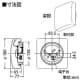 DAIKO 【生産完了品】LEDブラケットライト 電球色 非調光タイプ 白熱灯60Wタイプ 天井・壁面取付兼用 LEDブラケットライト 電球色 非調光タイプ 白熱灯60Wタイプ 天井・壁面取付兼用 DBK-37169 画像3