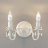 コイズミ照明 LEDブラケットライト 《シャビリア》 LEDランプ交換可能型 白熱球40W×2灯相当 電球色 4.0W×2灯 口金E17 AB42140L