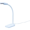 アイリスオーヤマ LEDデスクライト 一般形相当 昼白色 4.2W USB充電可能 LDL-201-W