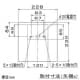 コイズミ照明 LED和風ブラケットライト 壁付専用 白熱球60W相当 電球色 口金E26 LED和風ブラケットライト 壁付専用 白熱球60W相当 電球色 口金E26 AB40547L 画像3