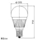 アイリスオーヤマ 【生産完了品】LED電球 小形電球形 広配光タイプ 小形電球40形相当 電球色 E17口金 密閉形器具対応 LED電球 小形電球形 広配光タイプ 小形電球40形相当 電球色 E17口金 密閉形器具対応 LDA5L-G-E17-4T3 画像2