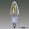 アイリスオーヤマ 【販売終了】LEDフィラメント電球 シャンデリア形 クリアタイプ 小形電球40形相当 昼白色 E17口金 調光器対応 LDC4N-G-E17/D-FC