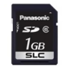 パナソニック 【生産完了品】業務用SDメモリーカード EXシリーズ SLCタイプ 1GB 書換え回数約6000回 RP-SDE01GSW0
