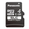 パナソニック 【生産完了品】業務用SDメモリーカード SCシリーズ SLCタイプ 4GB 書換え回数約6000回 UHS-I対応 RP-SMSC04SW0