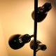 電材堂 【販売終了】マルチディレクションフロアスタンド E26口金 電球別売 スイッチ付 黒 マルチディレクションフロアスタンド DFLX03 画像3