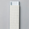 ELECOM 【生産完了品】壁用フラットモール 織目調壁紙タイプ 幅52mm 長さ1.0m プッシュピン付 AVD-GAFTW7/CL1