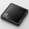 ELECOM SD・microSDカードケース プラスチックタイプ SDカード12枚+microSDカード12枚収納 ブラック プラスチックタイプ SD・microSDカードケース SDカード12枚+microSDカード12枚収納 ブラック CMC-SDCPP24BK 画像1