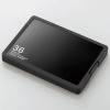 ELECOM SD・microSDカードケース プラスチックタイプ SDカード18枚+microSDカード18枚収納 ブラック CMC-SDCPP36BK