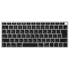 ELECOM 【生産完了品】ノート用キーボードカバー Apple MacBook Air用 ブラック・透明 PKS-MBAR13CBK
