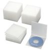 ELECOM Blu-ray・DVD・CDケース スリムタイプ 1枚収納 PP素材使用 50枚セット CCD-JPCS50CR