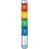パトライト LED超小型積層信号灯 点灯・ショートボディタイプ φ30mm 4段式(赤・黄・緑・青) LED超小型積層信号灯 点灯・ショートボディタイプ φ30mm 4段式(赤・黄・緑・青) MPS-402-RYGB 画像1