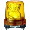 パトライト LED大型回転灯 《パトライト》 強耐震型 定格電圧AC100〜240V φ162mm 取付ピッチφ120mm 黄 RLR-M2-P-Y