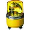 パトライト 小型回転灯 《パトライト》 ガラス球G18/BA15S 定格電圧AC100V φ100mm 黄 SKH-100EA-Y