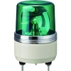 パトライト 【生産完了品】小型回転灯 《パトライト》 ガラス球G18/BA15S 定格電圧AC100V φ100mm 緑 SKH-100EA-G