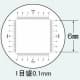 エンジニア インスペクションルーペ 1目盛0.1mm 倍率22倍 シングル3枚レンズ ケース付 インスペクションルーペ 1目盛0.1mm 倍率22倍 シングル3枚レンズ ケース付 SL-57 画像3