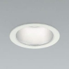 コイズミ照明 LEDベースダウンライト 防雨型 600lmクラス 白熱球60W相当 白色 埋込穴φ100mm 照度角65° ファインホワイト AD43369L