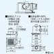 三菱 【生産完了品】ダクト用換気扇 天井埋込形 DCブラシレスモーター搭載 定風量タイプ 2〜3部屋換気用 24時間換気機能付 サニタリー用 接続パイプφ100mm 埋込寸法315mm角 ダクト用換気扇 天井埋込形 DCブラシレスモーター搭載 定風量タイプ 2〜3部屋換気用 24時間換気機能付 サニタリー用 接続パイプφ100mm 埋込寸法315mm角 VD-18ZFVC3 画像3