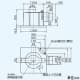 三菱 【生産完了品】ダクト用換気扇 天井埋込形 低騒音形 照明器据付タイプ サニタリー用 接続パイプφ100mm 埋込寸法260mm角 ダクト用換気扇 天井埋込形 低騒音形 照明器据付タイプ サニタリー用 接続パイプφ100mm 埋込寸法260mm角 VD-15ZSL10 画像2