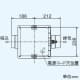 三菱 ダクト用換気扇 中間取付形ダクトファン 排気専用 定風量タイプ 24時間換気機能付 サニタリー用 1〜2部屋換気用 DCブラシレスモーター搭載 接続パイプφ100mm ダクト用換気扇 中間取付形ダクトファン 排気専用 定風量タイプ 24時間換気機能付 サニタリー用 1〜2部屋換気用 DCブラシレスモーター搭載 接続パイプφ100mm V-13ZMVC3 画像3