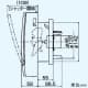 三菱 パイプ用ファン 《とじピタ》 排気用 高密閉電気式シャッタータイプ 居室・トイレ・洗面所用 接続パイプφ150mm パイプ用ファン 《とじピタ》 排気用 高密閉電気式シャッタータイプ 居室・トイレ・洗面所用 接続パイプφ150mm V-12PED7 画像3