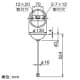 三菱 【受注生産品】誘導灯用吊具 取付限度質量11.0kg 2本1組 《ルクセントLEDsシリーズ》 【受注生産品】誘導灯用吊具 取付限度質量11.0kg 2本1組 《ルクセントLEDsシリーズ》 C172PWA 画像2