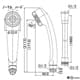 カクダイ 【販売終了】サーモスタットシャワー混合栓 節湯型 壁付タイプ 逆流防止機能付 サーモスタットシャワー混合栓 節湯型 壁付タイプ 逆流防止機能付 173-076 画像5