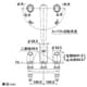 カクダイ 【生産完了品】バスデッキ混合栓 《ASURA》 埋込み・はさみ込み兼用 取付穴径31〜34mm バスデッキ混合栓 《ASURA》 埋込み・はさみ込み兼用 取付穴径31〜34mm 154-000 画像3