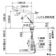 カクダイ 【販売終了】シングルレバー引出し混合栓 《CORDIA》 節湯型 ブレードホースタイプ 取付穴径36〜38mm 吐水口高さ228mm 逆流防止機能付 シングルレバー引出し混合栓 《CORDIA》 節湯型 ブレードホースタイプ 取付穴径36〜38mm 吐水口高さ228mm 逆流防止機能付 118-028 画像3