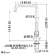 カクダイ 【生産完了品】立形自在水栓 浄水器取付専用 単水栓タイプ 呼び径13 W26山20 取付穴径22〜27mm 吐水口高さ191.5mm 90°開閉ハンドル機能付 立形自在水栓 浄水器取付専用 単水栓タイプ 呼び径13 W26山20 取付穴径22〜27mm 吐水口高さ191.5mm 90°開閉ハンドル機能付 700-725-13 画像2