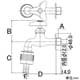 カクダイ 【販売終了】自動接手水栓 単水栓タイプ 呼び径13 自動接手水栓 単水栓タイプ 呼び径13 7230-13 画像2