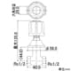 カクダイ 【販売終了】シャワーバルブ13 施設用 単水栓タイプ シャワーバルブ13 施設用 単水栓タイプ 7840 画像2