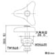カクダイ 【販売終了】水栓用上部 固定コマ式 呼び13用 寒冷地仕様 旧JIS規格準拠品用 赤ポイント付 水栓用上部 固定コマ式 呼び13用 寒冷地仕様 旧JIS規格準拠品用 赤ポイント付 9070KK 画像2