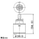 カクダイ 【販売終了】シングルレバー用カートリッジ CORSO用 B型35mm シングルレバー用カートリッジ CORSO用 B型35mm 1995 画像2