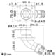 カクダイ 【販売終了】高床用水栓ボックス サヤ管呼び径22 高床用水栓ボックス サヤ管呼び径22 682-002-22 画像2