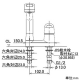 カクダイ 【販売終了】シングルレバー混合栓 2ホールタイプ 取付穴径23〜24mm 吐水口高さ175〜230mm 逆流防止機能・シャワー付 シングルレバー混合栓 2ホールタイプ 取付穴径23〜24mm 吐水口高さ175〜230mm 逆流防止機能・シャワー付 185-518 画像4