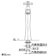 カクダイ 【販売終了】立水栓 《鳥》 洗面用 トール型 単水栓タイプ 呼び径13 取付穴径22〜27mm 吐水口高さ180mm 立水栓 《鳥》 洗面用 トール型 単水栓タイプ 呼び径13 取付穴径22〜27mm 吐水口高さ180mm 716-247-13 画像3