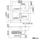 カクダイ 【販売終了】角型洗面器 《Luju》 1ホール・オーバーカウンタータイプ 容量10L 排水・専用4 排水上部セット・オーバーフロー機能付 角型洗面器 《Luju》 1ホール・オーバーカウンタータイプ 容量10L 排水・専用4 排水上部セット・オーバーフロー機能付 493-008H 画像2