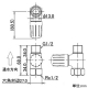 カクダイ 【販売終了】キッチンヘッダー 呼び径13 止水栓固定金具対応 キッチンヘッダー 呼び径13 止水栓固定金具対応 783-530-13 画像2