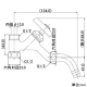 カクダイ 【販売終了】アングル分岐栓(B)13 固定コマ式 パッキン付 アングル分岐栓(B)13 固定コマ式 パッキン付 7855 画像2