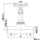 カクダイ 【販売終了】バルソレスゲートバルブ 呼び20 バルソレスゲートバルブ 呼び20 654-031-20 画像2