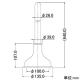 カクダイ 【生産完了品】スポイドゴム 大タイプ サイズφ135×640mm スポイドゴム 大タイプ サイズφ135×640mm 6017 画像2