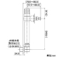 カクダイ 【生産完了品】洗濯機用水栓 単水栓タイプ 呼び13 自動閉止機構・ストッパー・樹脂製サドルバンド・台座・ビス・プラグ付 洗濯機用水栓 単水栓タイプ 呼び13 自動閉止機構・ストッパー・樹脂製サドルバンド・台座・ビス・プラグ付 732-000-13 画像2