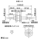 カクダイ 【販売終了】ユニットバス貫通金具10A ペア耐熱管用 取付穴径30mm 厚さ12mm以下 2個セット入 ユニットバス貫通金具10A ペア耐熱管用 取付穴径30mm 厚さ12mm以下 2個セット入 416-450 画像2